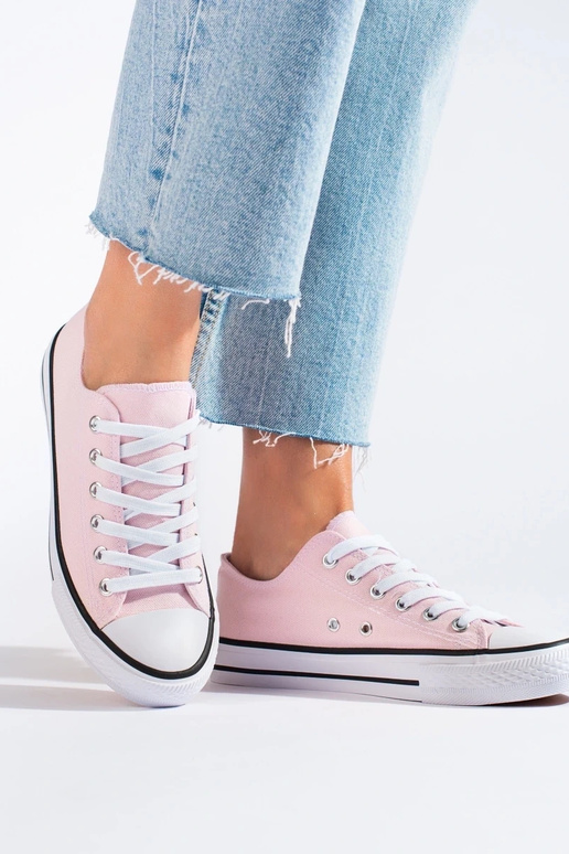 Pink sneakers of the classic model Vico Pink sneakers of the classic model Vico