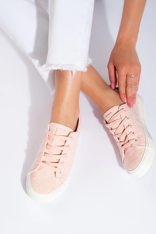 Women's boots white color BIG STAR...