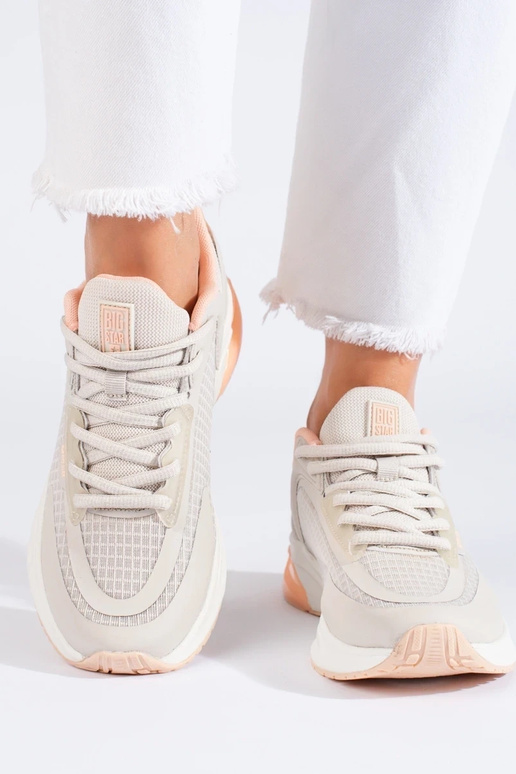 sneakers beige LL274336 BIG STAR