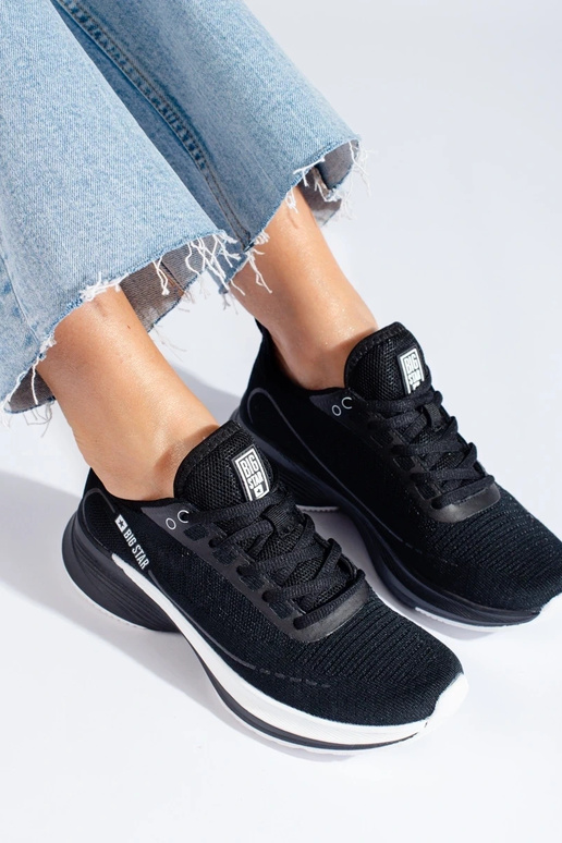 black sneakers  BIG STAR LL274327