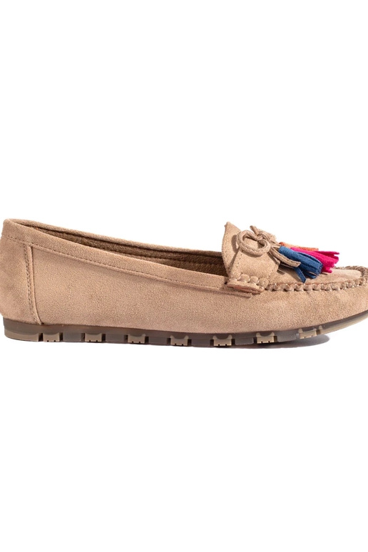 ivory of suede Women's moccasins boho... ivory of suede Women's moccasins boho...
