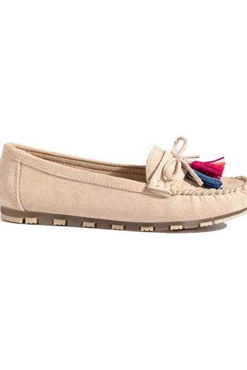 beige of suede Women's...