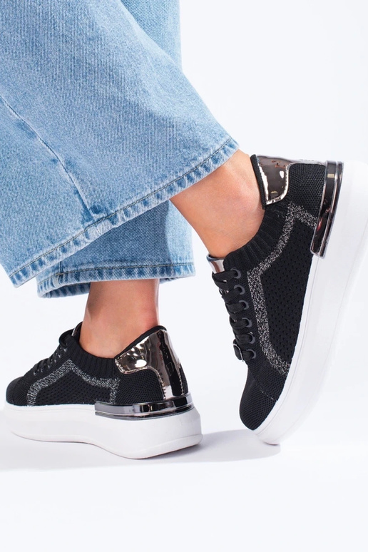 textile shoes with platform Shelovet... textile shoes with platform Shelovet...
