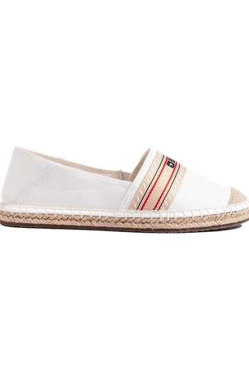 White color  espadrilles...