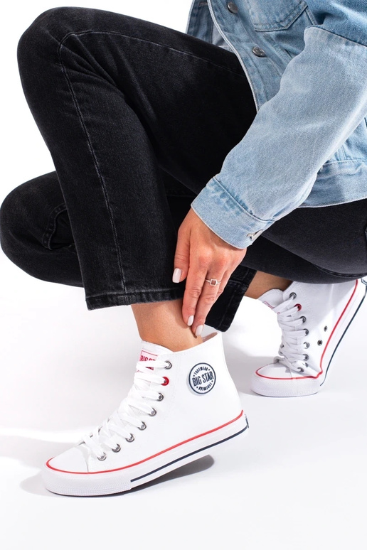 Women's boots  white color BIG STAR...