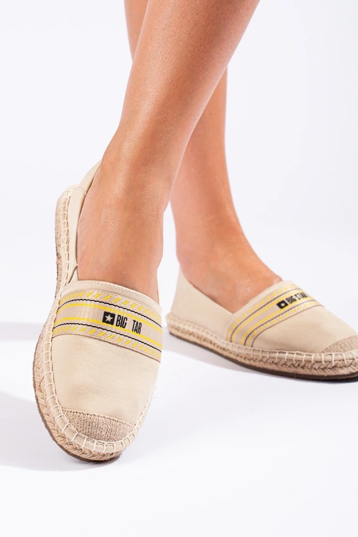 beige  espadrilles BIG STAR LL274895