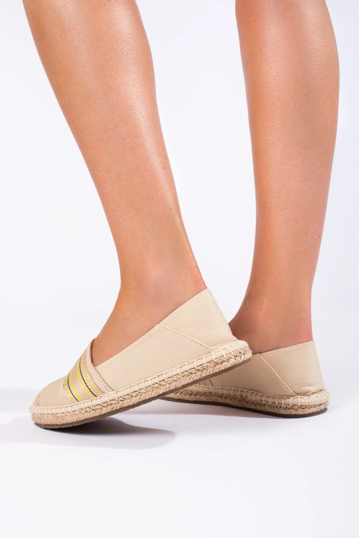 beige  espadrilles BIG STAR LL274895