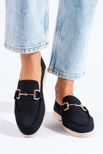 of suede shoes black Shelovet 2