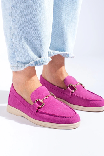 of suede shoes pink Shelovet 2