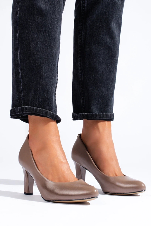 The classic model dark beige High...