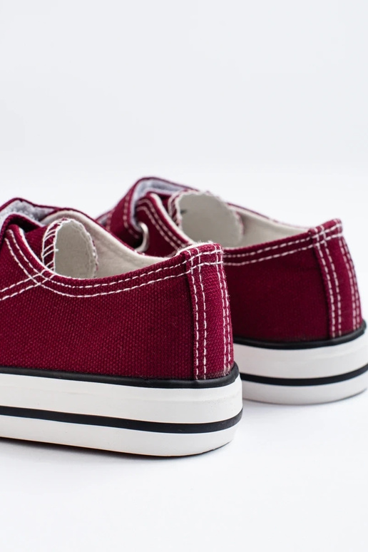 casual shoes   burgundy color Vico
