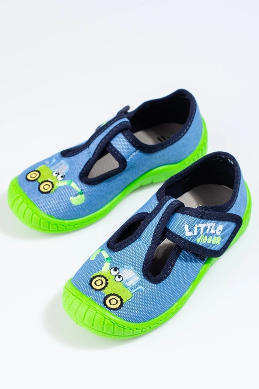 blue Slippers Shelovet