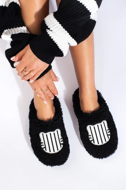 black Slippers Shelovet