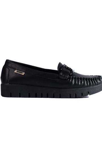 Moccasins eco leather black...