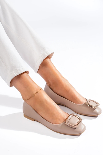 beige  ballerinas  Shelovet 2
