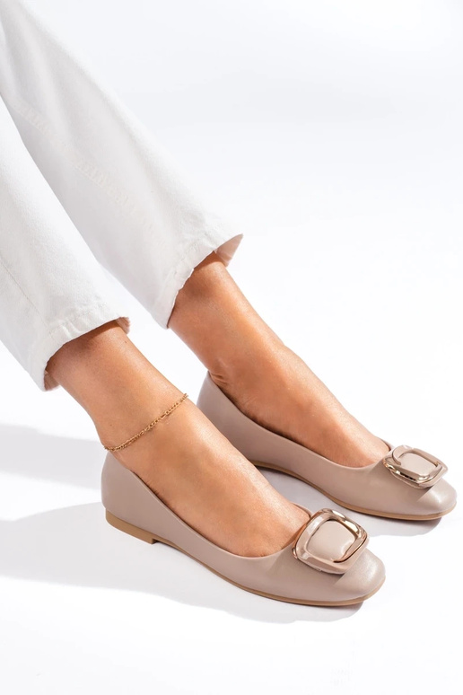 beige  ballerinas  Shelovet beige  ballerinas  Shelovet