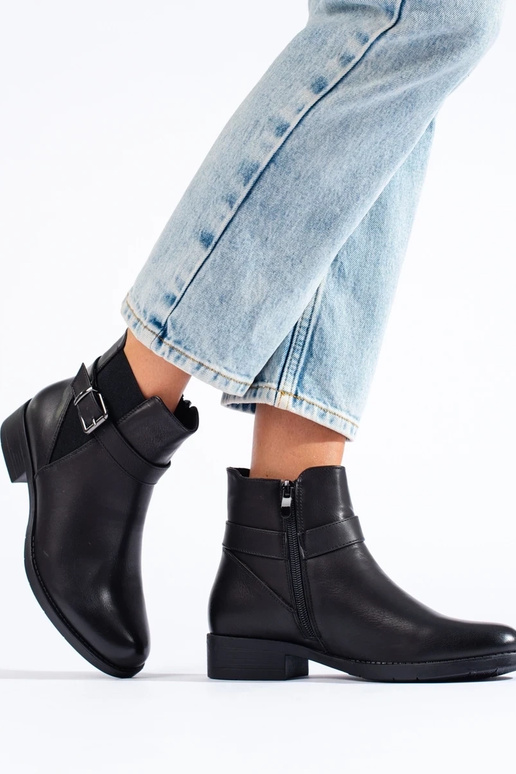 black Inomens boots z elastyczną... black Inomens boots z elastyczną...