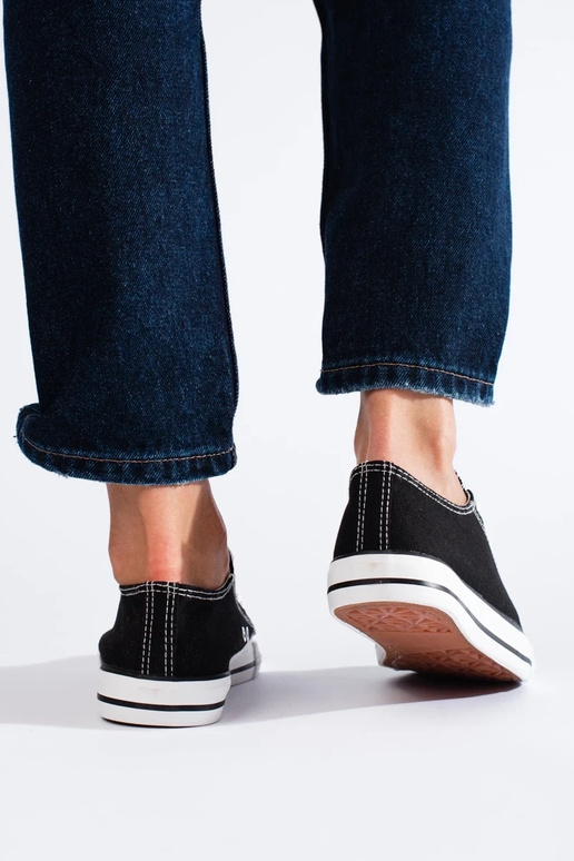 The classic model black shoes Shelovet