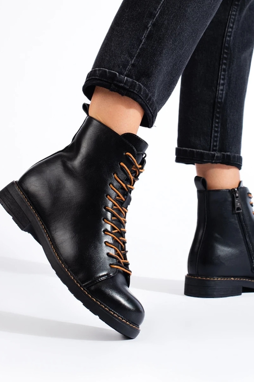 Inith straps black Inomens boots Vinceza Inith straps black Inomens boots Vinceza