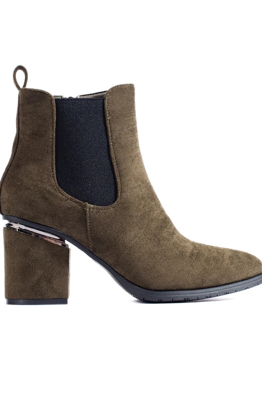 khaki colors of suede Chelsea boots... khaki colors of suede Chelsea boots...