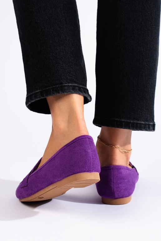 of suede  lords  purple color Shelovet