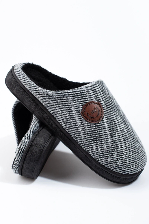 Slippers Shelovet gray color Slippers Shelovet gray color