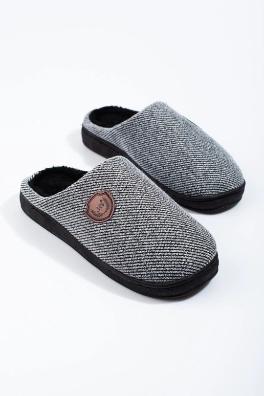 Slippers Shelovet gray color Slippers Shelovet gray color