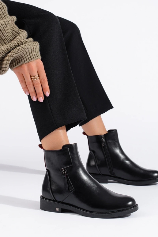 black elegant Inomens boots Potocki black elegant Inomens boots Potocki