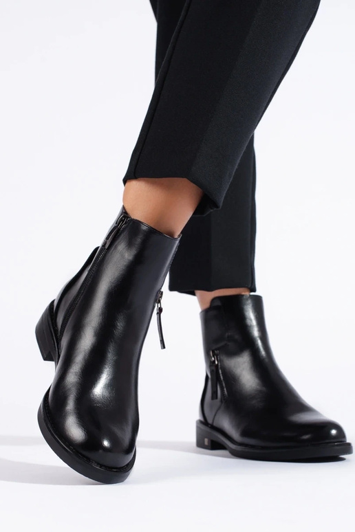 black elegant Inomens boots Potocki black elegant Inomens boots Potocki