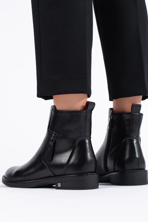 black elegant Inomens boots Potocki black elegant Inomens boots Potocki