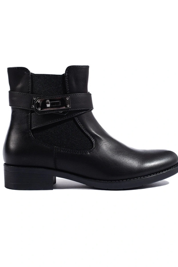 INomens black boots flat