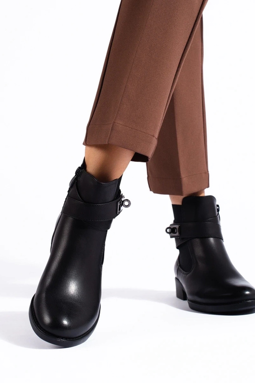 INomens black boots flat