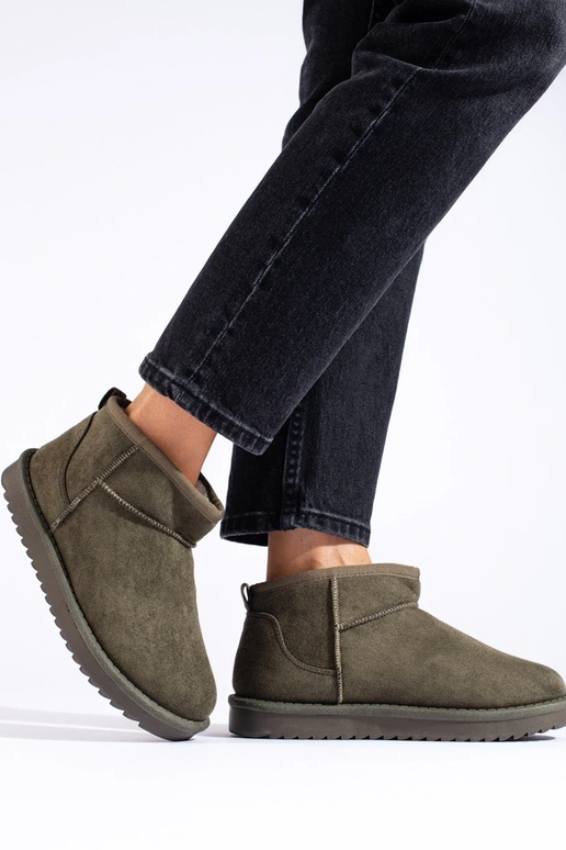 khaki colors INomens snoIn boots