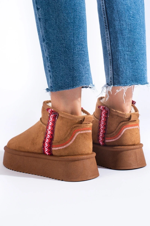 of suede INomens snoIn boots BroInn...