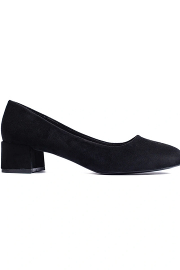 of suede High heels  black