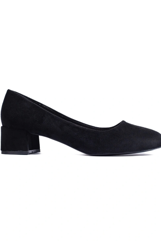 of suede High heels  black