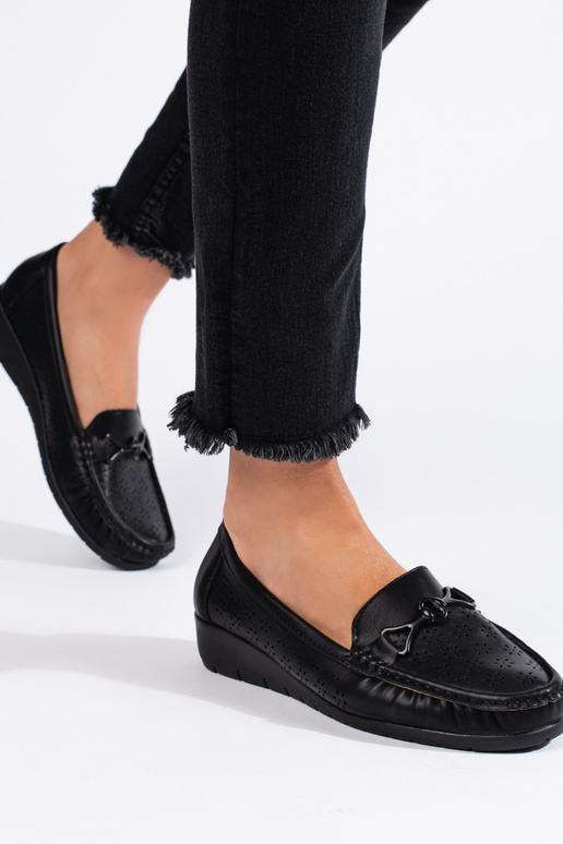 black Women's moccasins