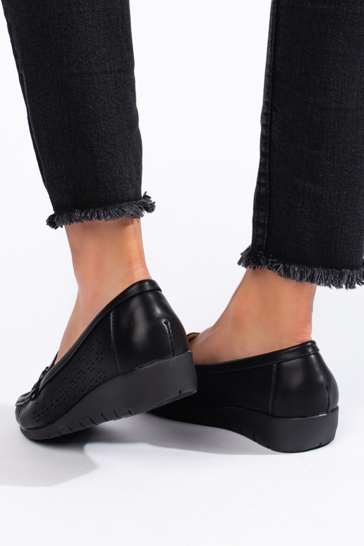 black Women's moccasins