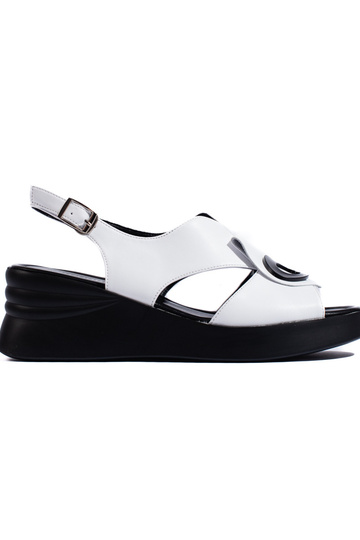 sandals  white color