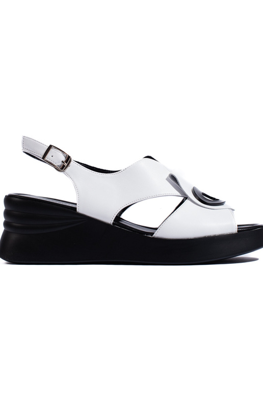 sandals  white color