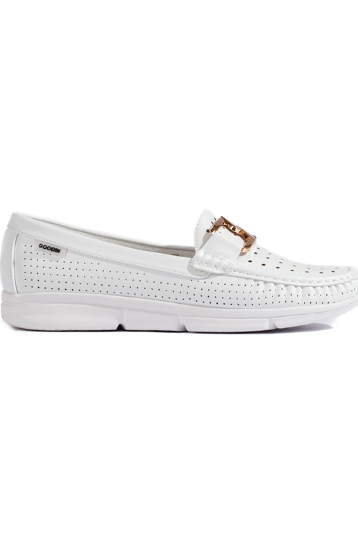 White color Women's moccasins White color Women's moccasins