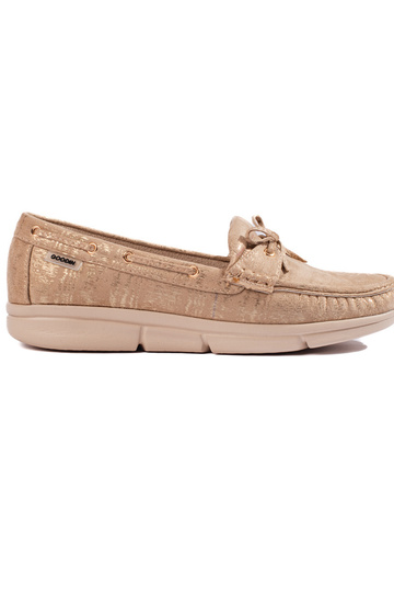 beige Women's moccasins