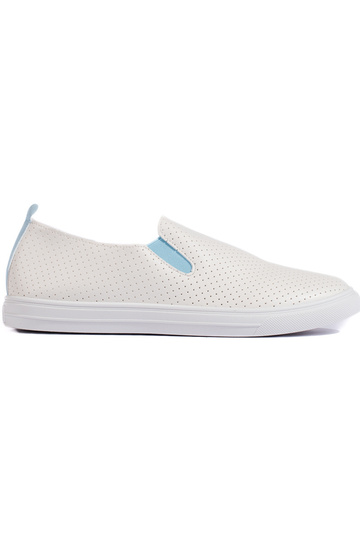 Ażurowe trampki slip on...