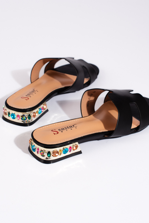 black slippers black slippers