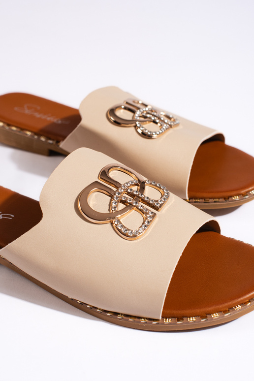 beige slippers beige slippers