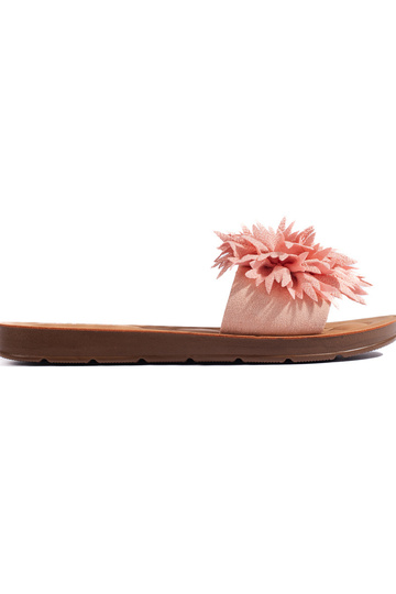Pink women's flip-flops...