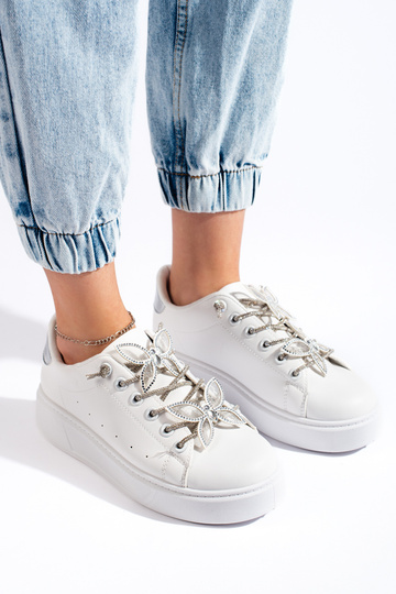 White sports shoes with... 2