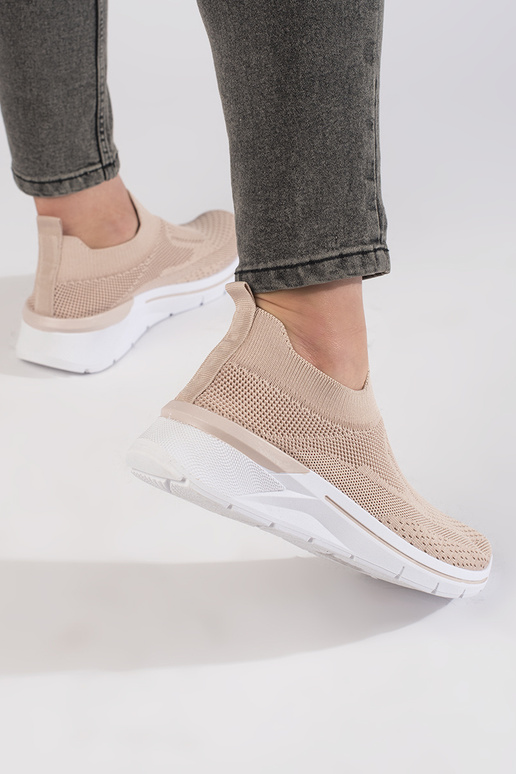 Buty damskie do fitnessu pudrowe Buty damskie do fitnessu pudrowe