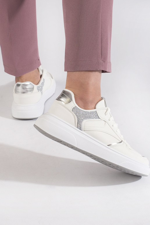 Women's casual shoes white color
