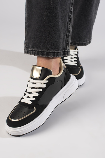 Women's casual shoes black 2